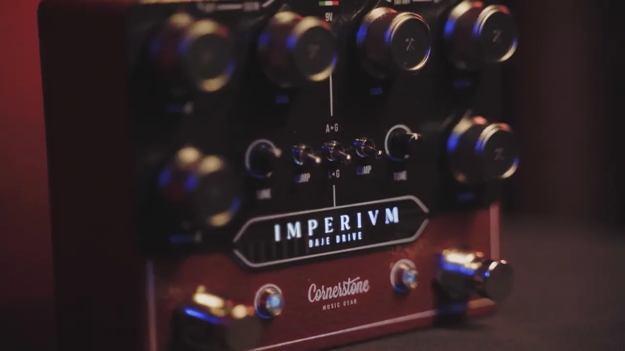 Imperium V2 Dual Overdrive Pedal – Cornerstone Music Gear