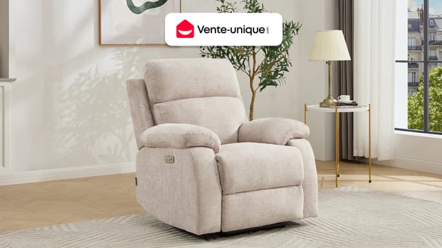 Homcom – Fauteuil relax massant inclinable – 8 points de massage – Dossier chauffant et repose-pied relevable – Tissu velours beige Homcom – Fauteuil relax massant inclinable – 8 points de massage – Dossier chauffant et repose-pied relevable – Tissu velours beige