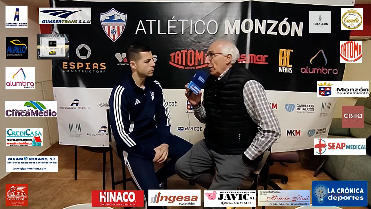 ALBERTO  CARCASONA (Jugador Robres) At Monzón Alumbra 3-2 CD Robres / J 22 / 3ª RFEF