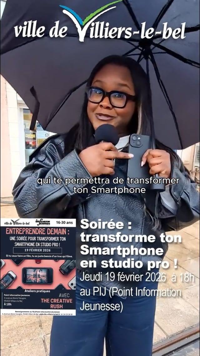 Vimeo Video : Entreprendre demain : transforme ton smartphone en studio pro !
