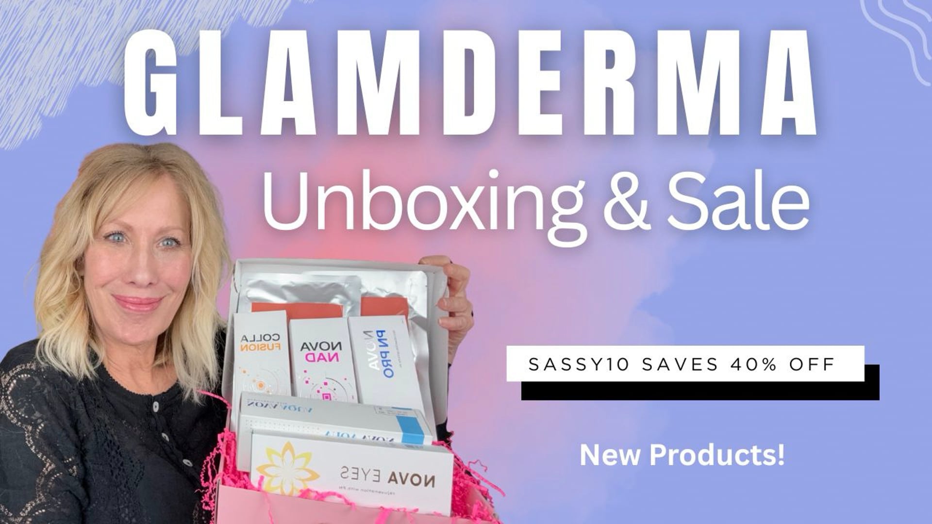 Lunar Glow Event - Glamderma Unboxing + 40% OFF with Code SASSY10