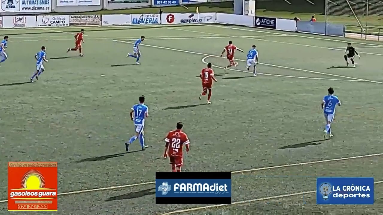 (RESUMEN Y GOLES) CD Bínefar 2-2 UD Casetas / Jor. 22- Tercera RFEF