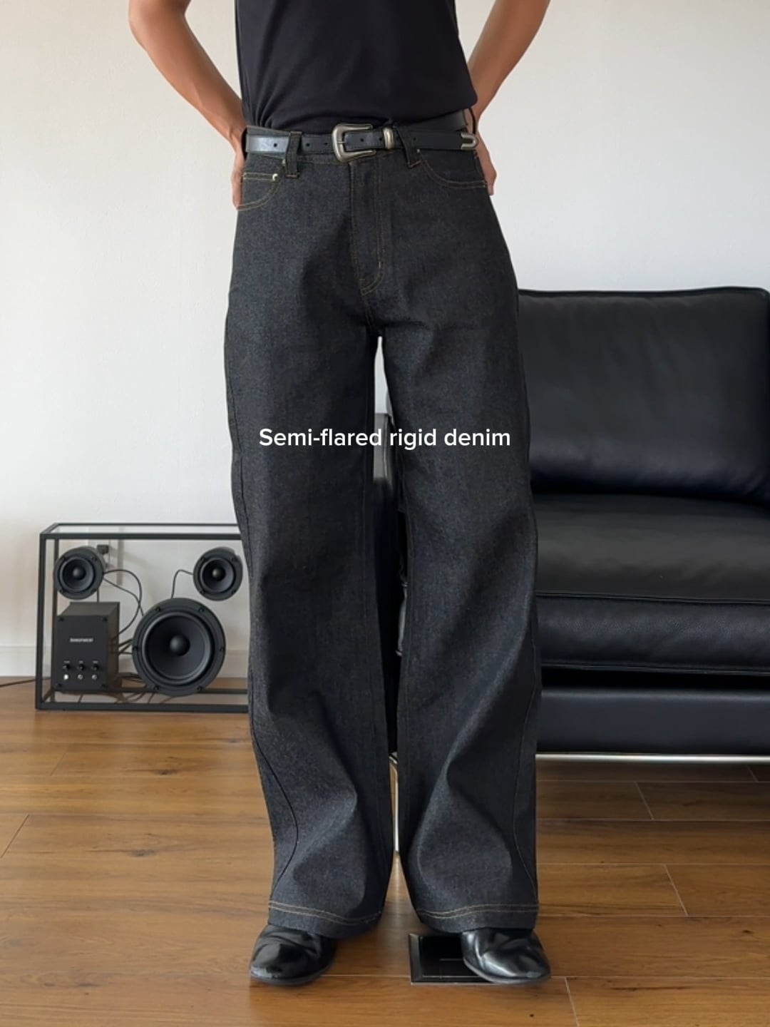 LURAKU】Semi-flared Rigid Denim｜SETUP対応 | [公式]LEAD PROJECT