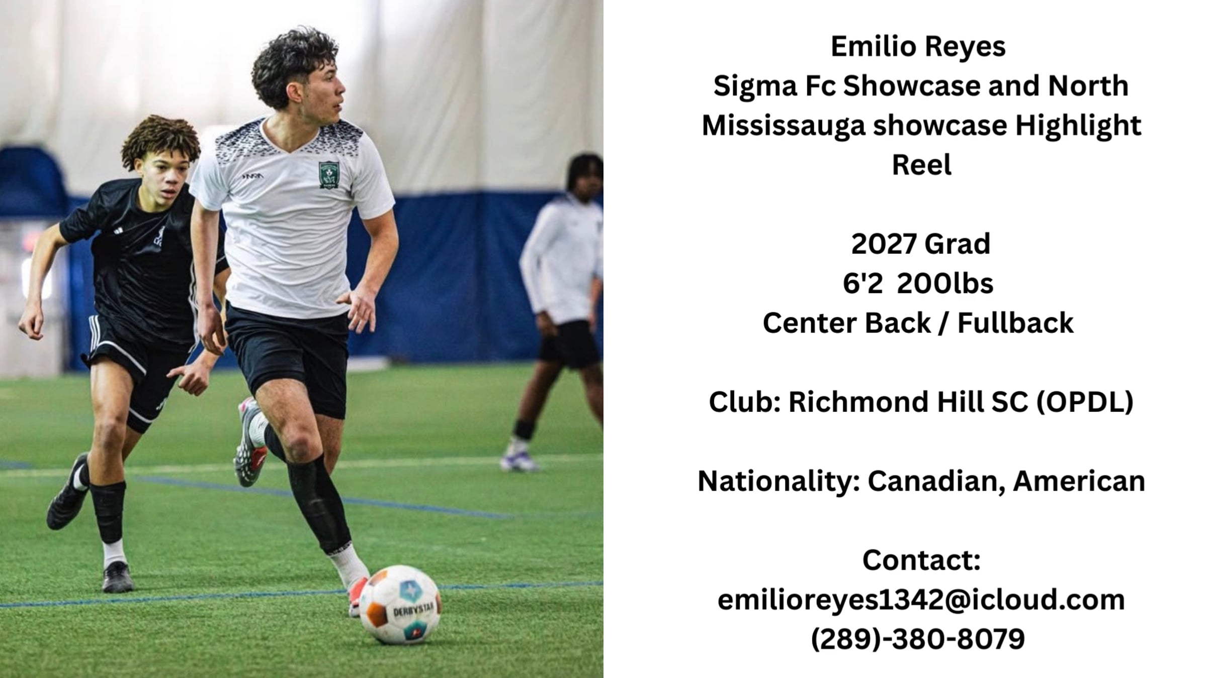 Sigma FC showcase and North Mississauga Showcase highlight reel (1)