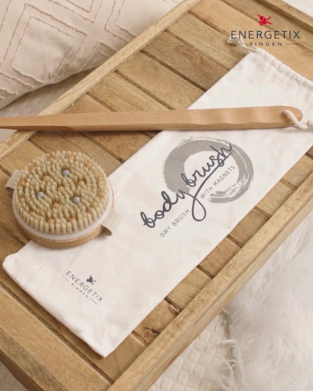 BodyBrush - Dry brush with massage effect and magnetic power