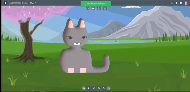 Shape and 3D print a “cat” phone holder