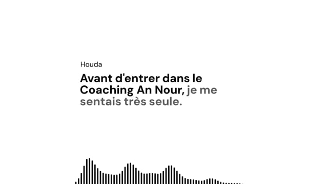 Témoignage audio Houda F.