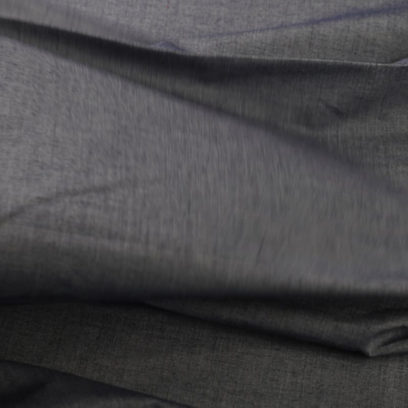 Vidéo: Voile 100% coton chambray – Marine