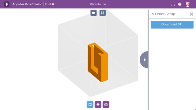 Making and 3D printing a Photoframe