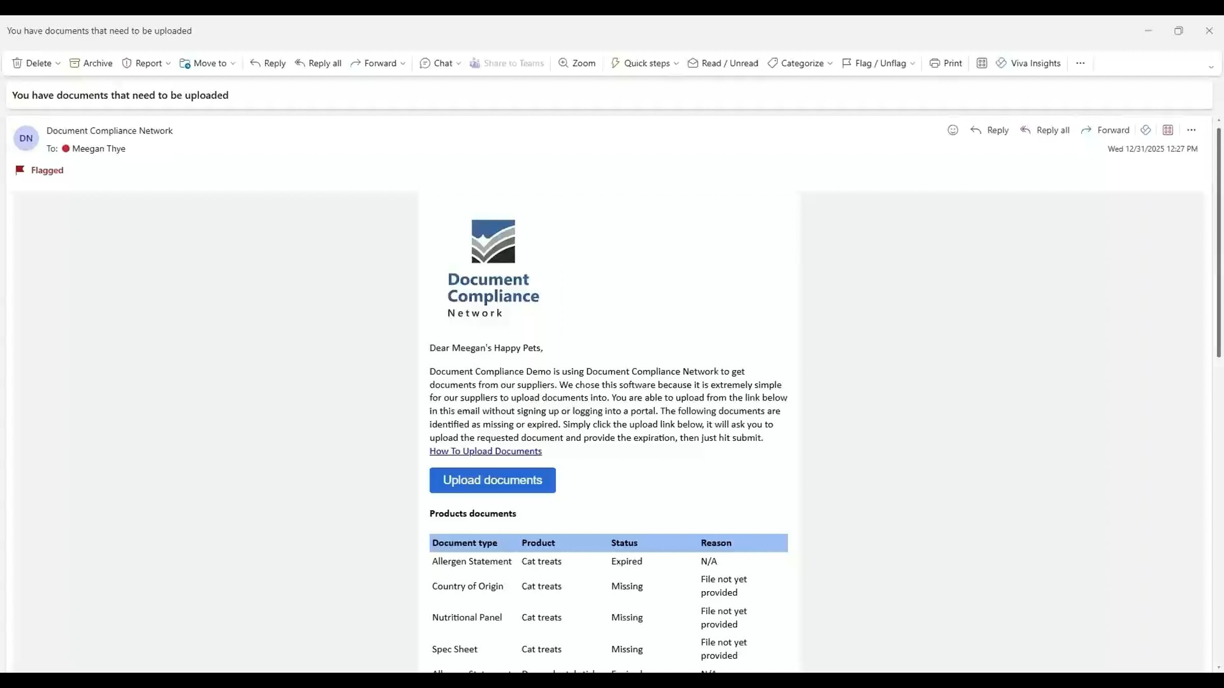 How to Upload Documents Into Document Compliance Network | Videos ...