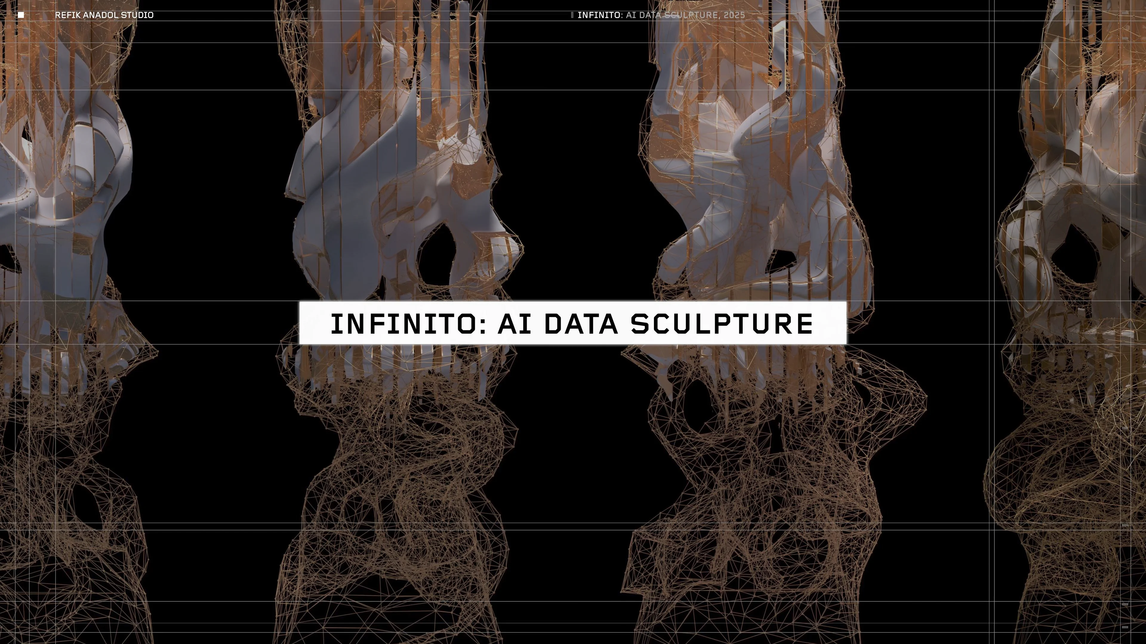 Infinito - AI Data Sculpture - Refik Anadol