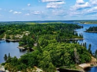 Private Island Lake of the Woods – Private island in Northern Ontario, Ontario, Canada – video thumbnail