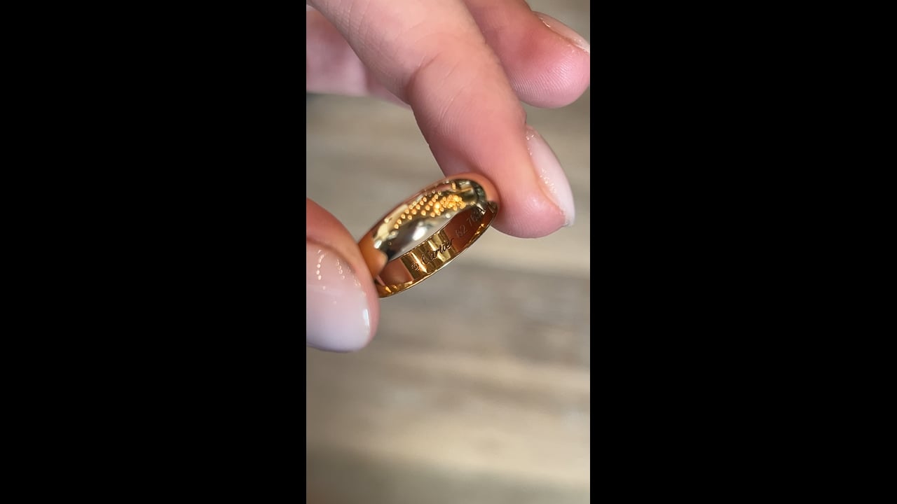 Cartier 1895 Collection Men's Wedding Band 18k Yellow Gold