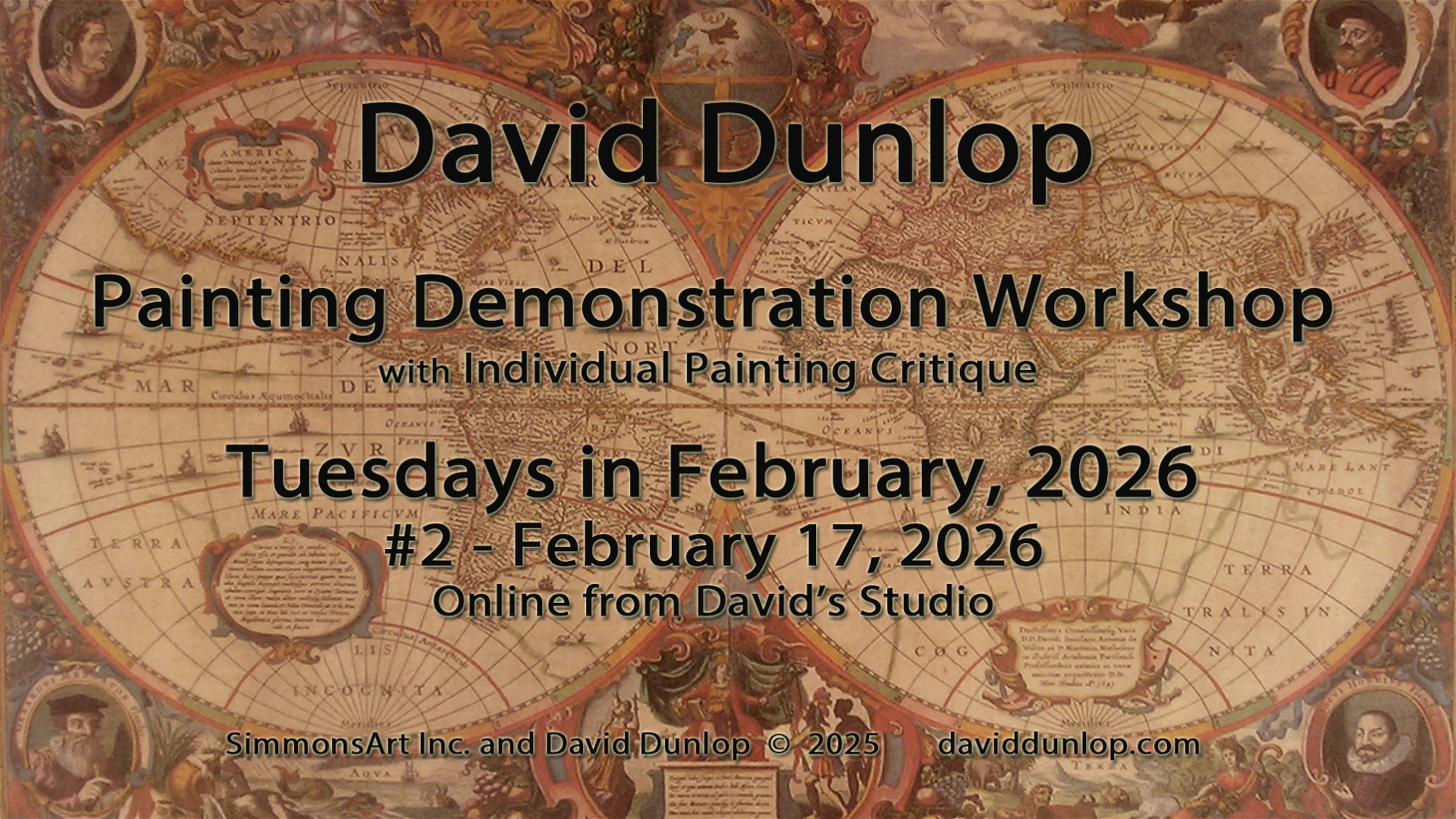 David Dunlop's Tuesdays in February, 2026 Landscape Painting Workshops ...