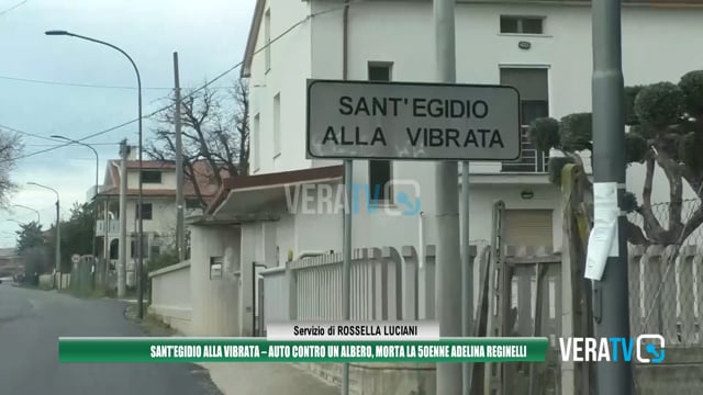 VeraTV.it | Sant’Egidio alla Vibrata - Auto contro un albero, morta la ...