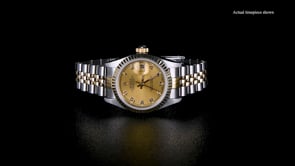 Pre-Owned Rolex Datejust Womens 26mm Automatic Stainless Steel and 18kt Yellow Gold Watch