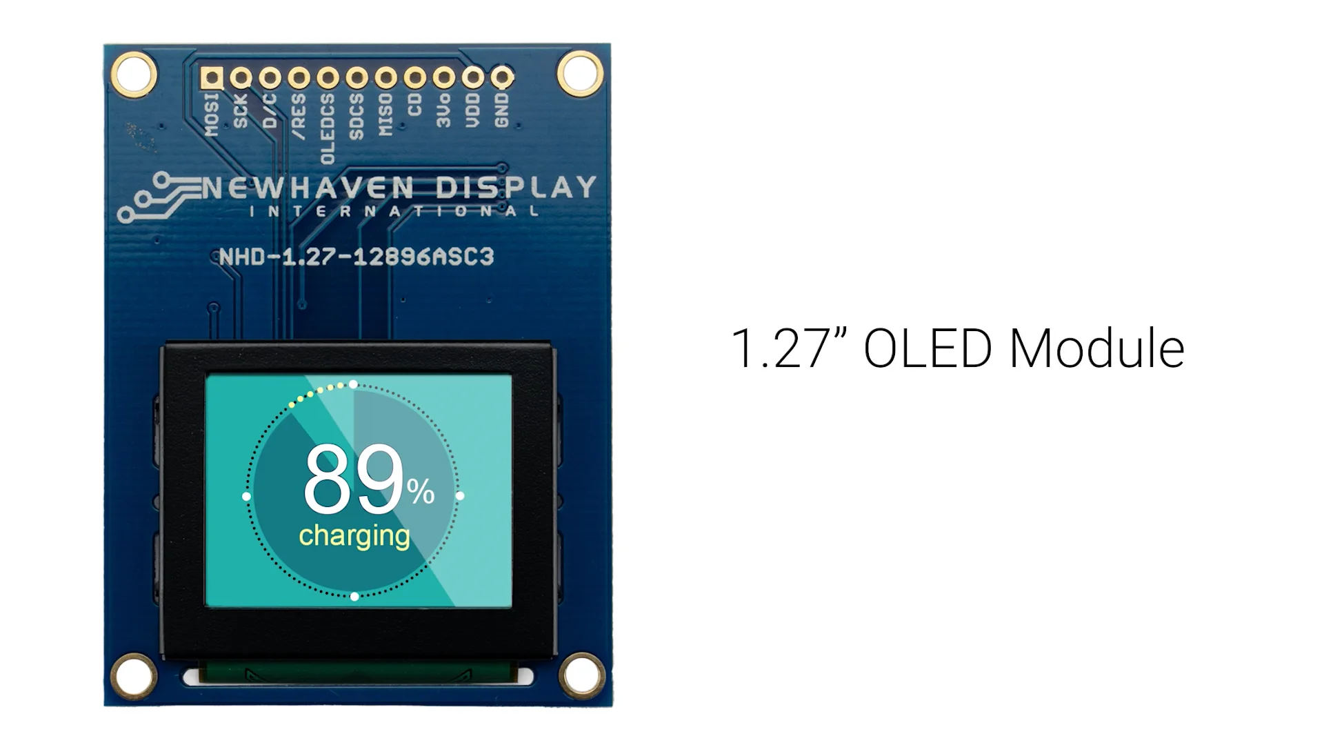 1.27 inch Full Color Serial Interface OLED Module