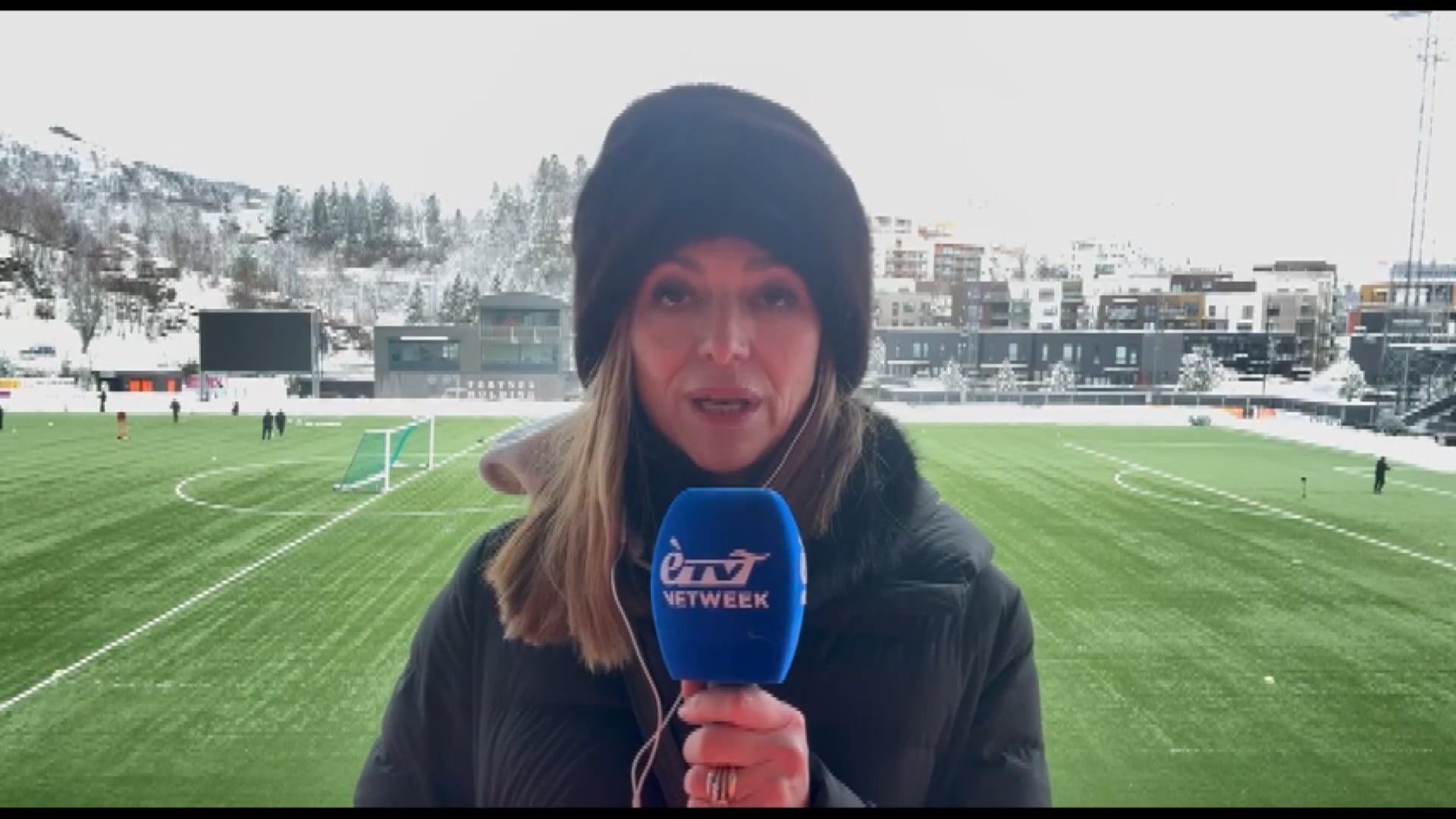 Qui Bergen: il sole dopo la nevicata