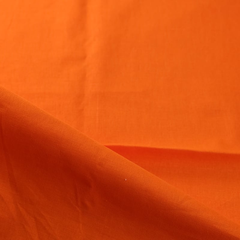 Vidéo: Étoffe de lin & coton - Orange