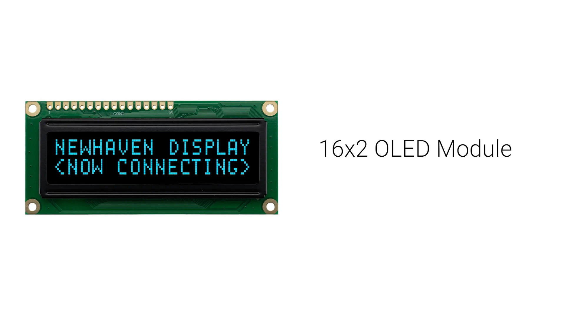 Blue 16x2 Character OLED Module | KZW Model