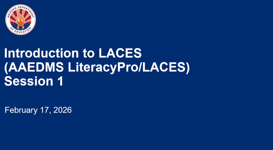Introduction to LACES Session 1 Feb 17 2026 | Videos & Movies on Vimeo