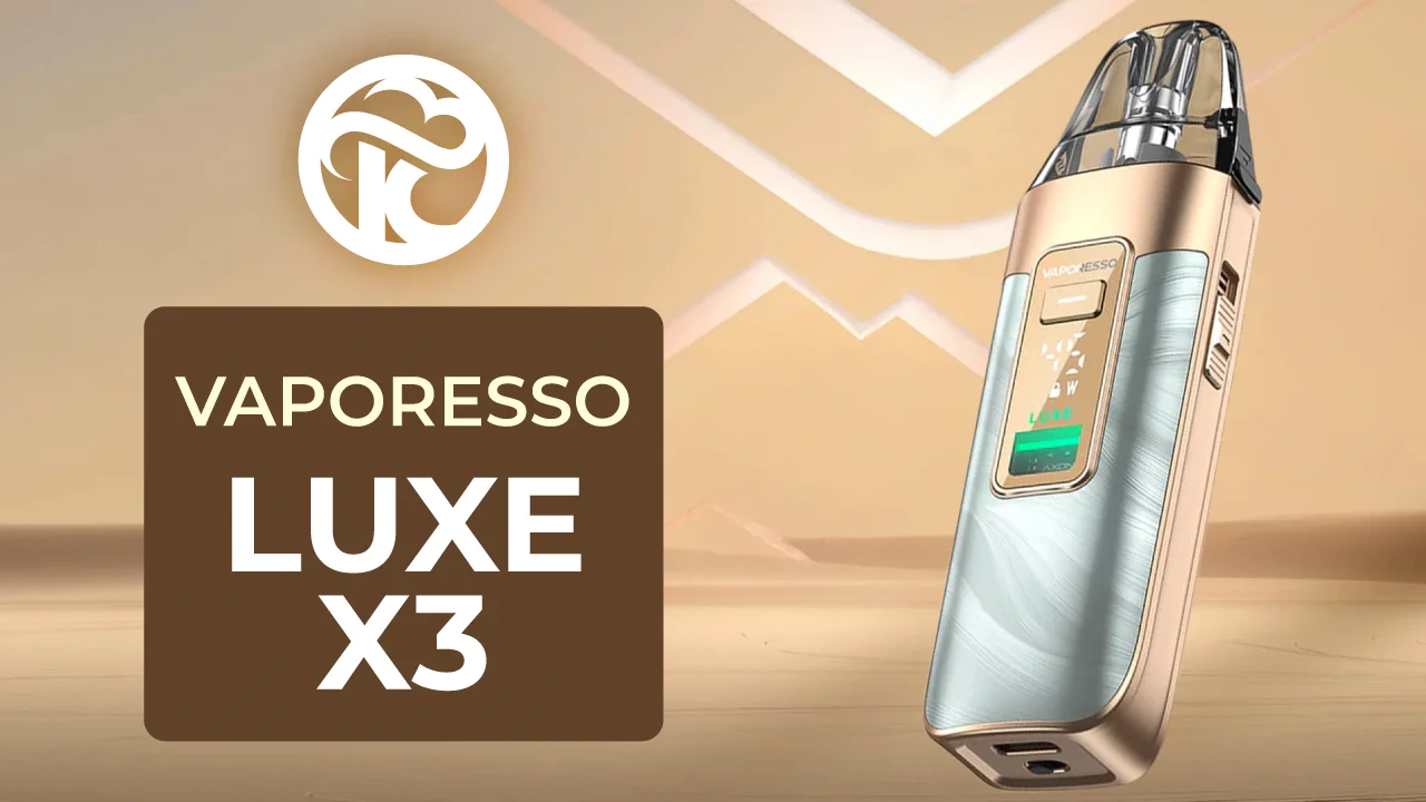 Luxe X3 Vaporesso - Unboxing et Tutoriel FR