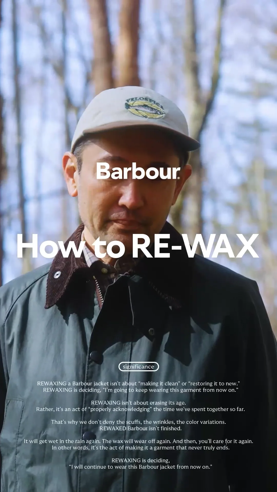 How to Re-wax Guide ｜バブアー Barbour 公式オンラインストア