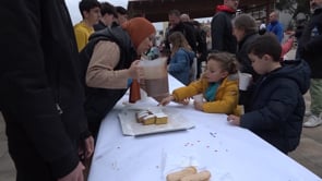 Arriba la setena xocolatada solidària