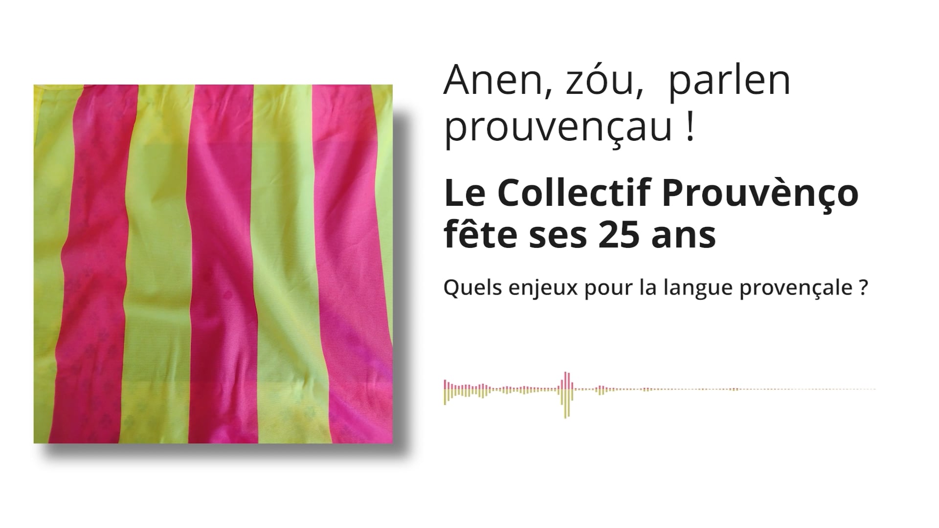 LE COLLECTIF PROVÉNÇO FÊTE SES 25 ANS