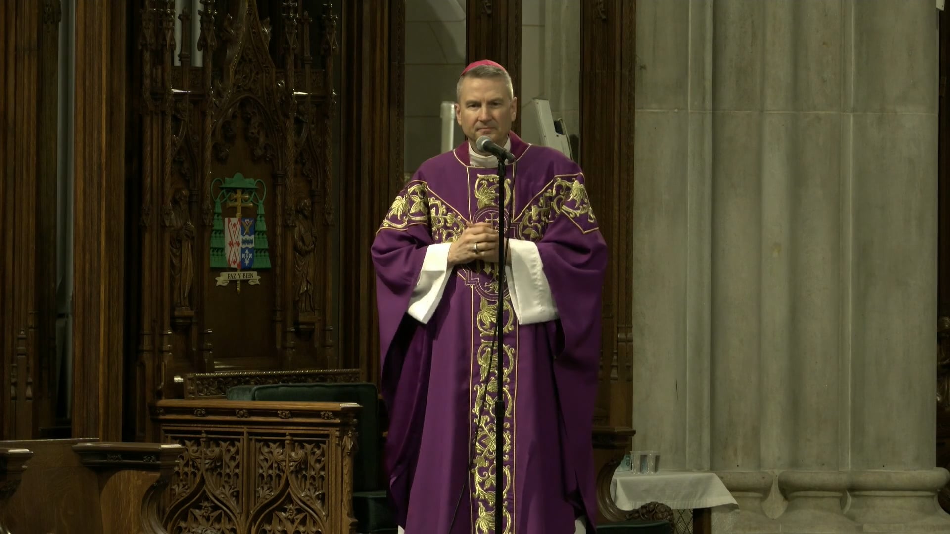 Mass from St. Patrick's Cathedral - February 19, 2026