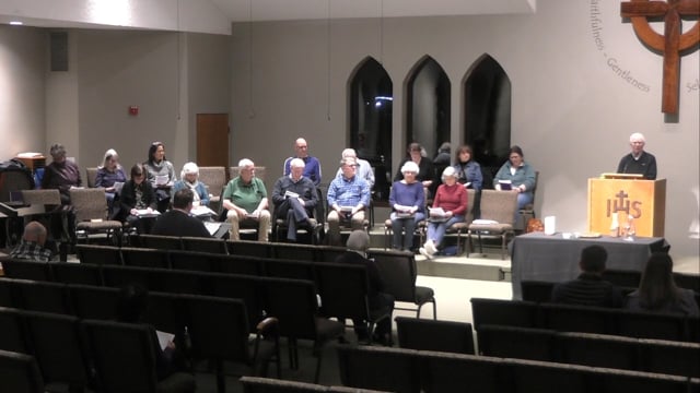 TPC Ash Wednesday Service 02-18-2025