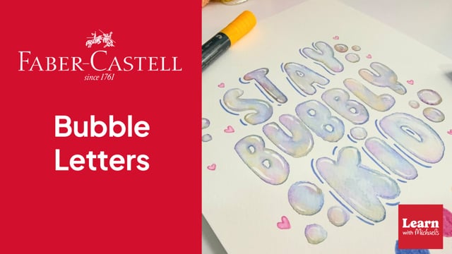 Recorded Live: Create Dreamy Bubble Letters Expert-Led Craft Tutorial ...