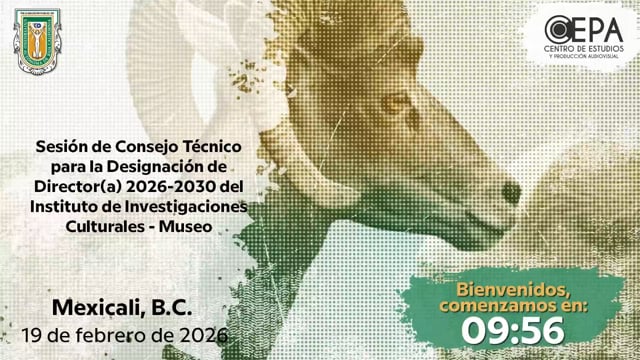 Presentación de Terna de aspirantes a Director(a) del Instituto de Investigaciones Culturales - Museo