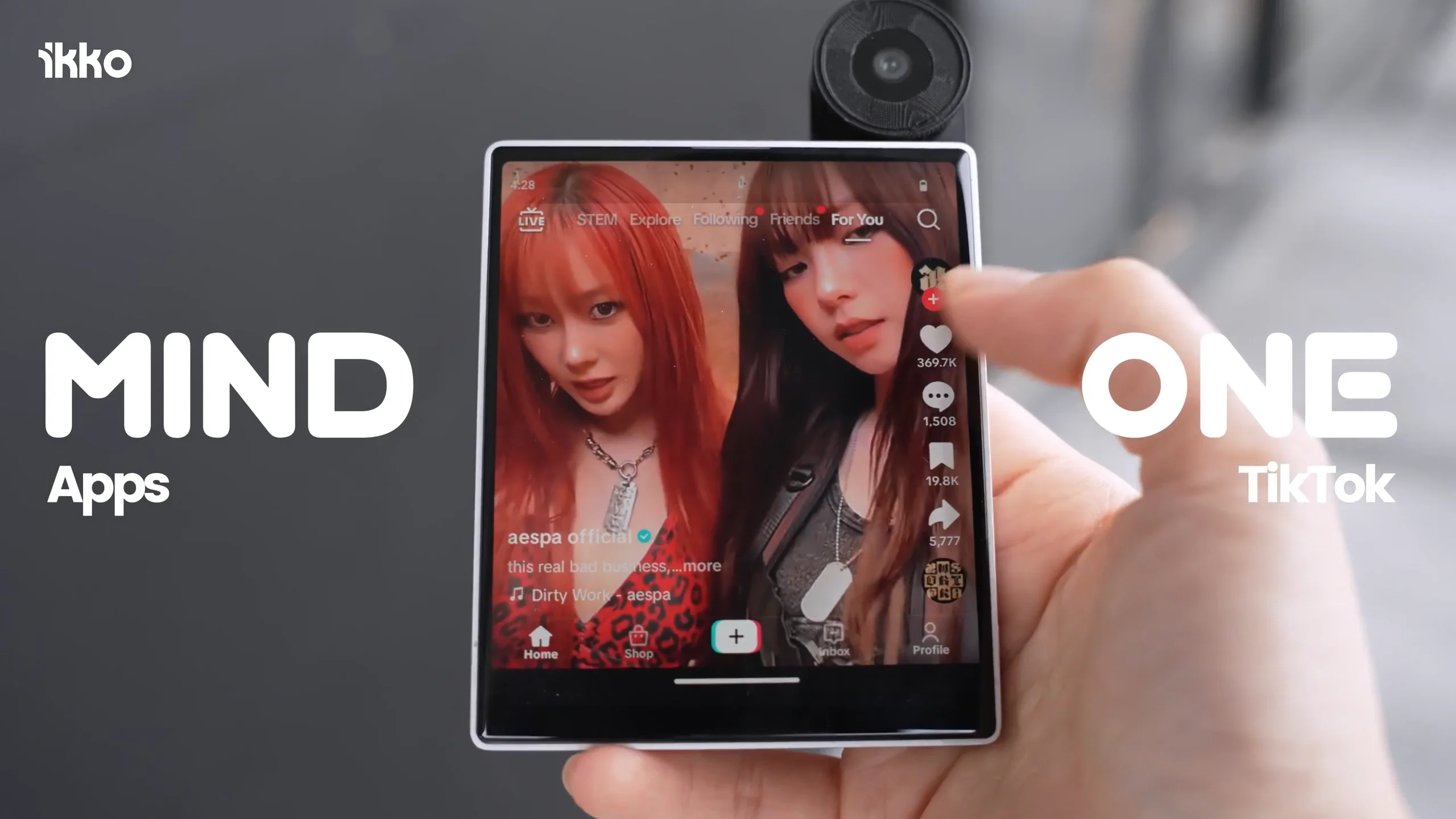 Ai Smartphone con Cámara de 50mpx IKKO Mind One Pro - White