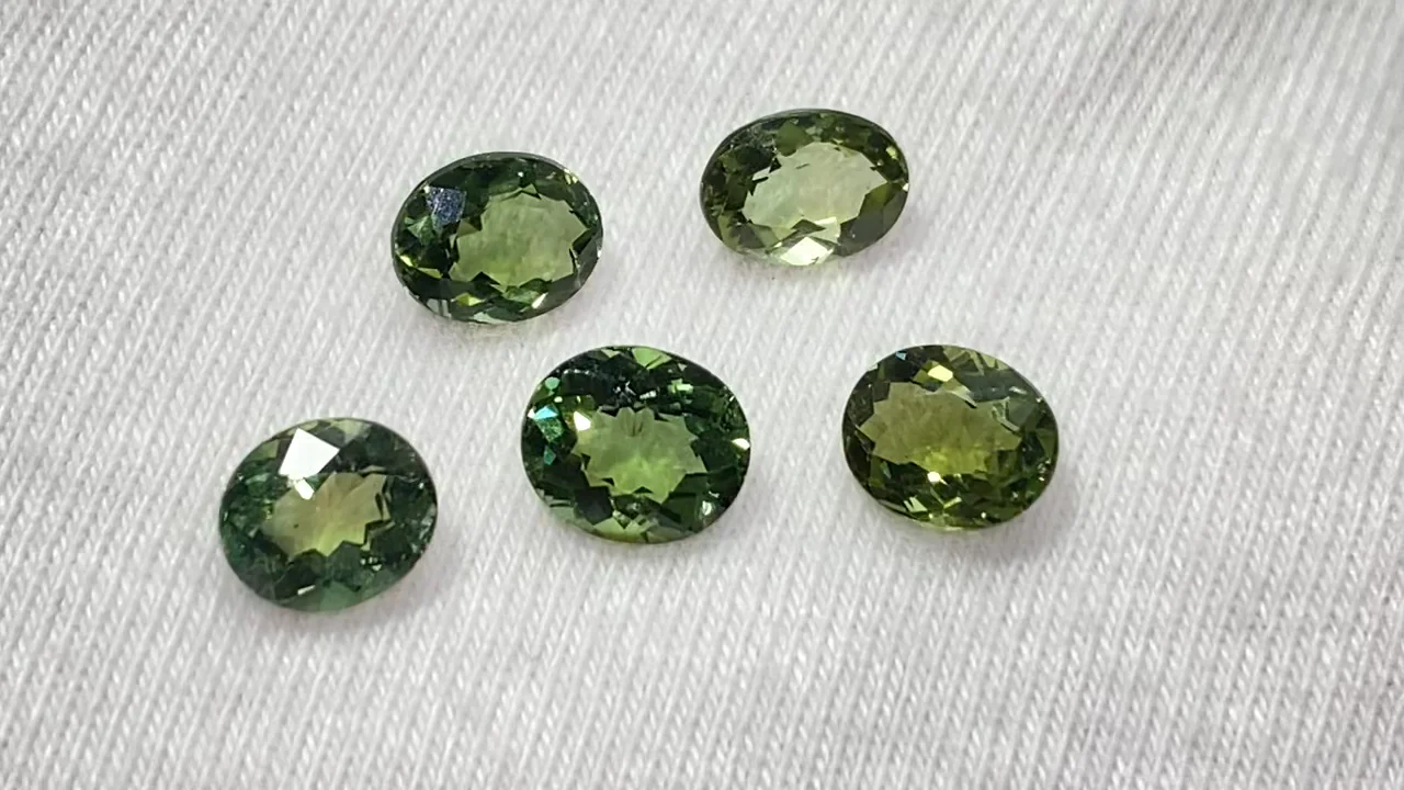 動画】【1点もの】宝石質グリーントルマリンAAA ルース ファセット
