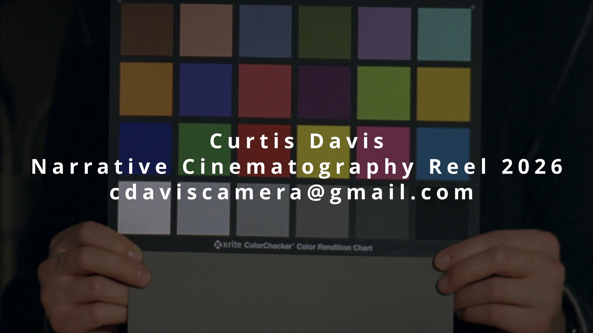 Curtis Davis Narrative Cinematography Reel 2026