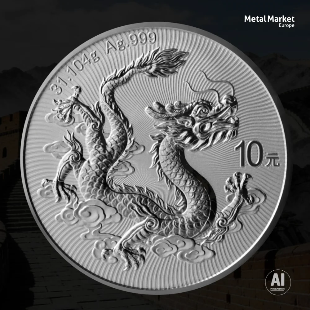 China: Chinese Dragon 1 oz Silver 2026 | Metal Market Europe