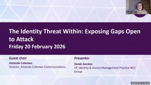 SASIG Webinar - The Identity Threat Within: Exposing Gaps Open to Attack 2026-02-20 11:00:03
