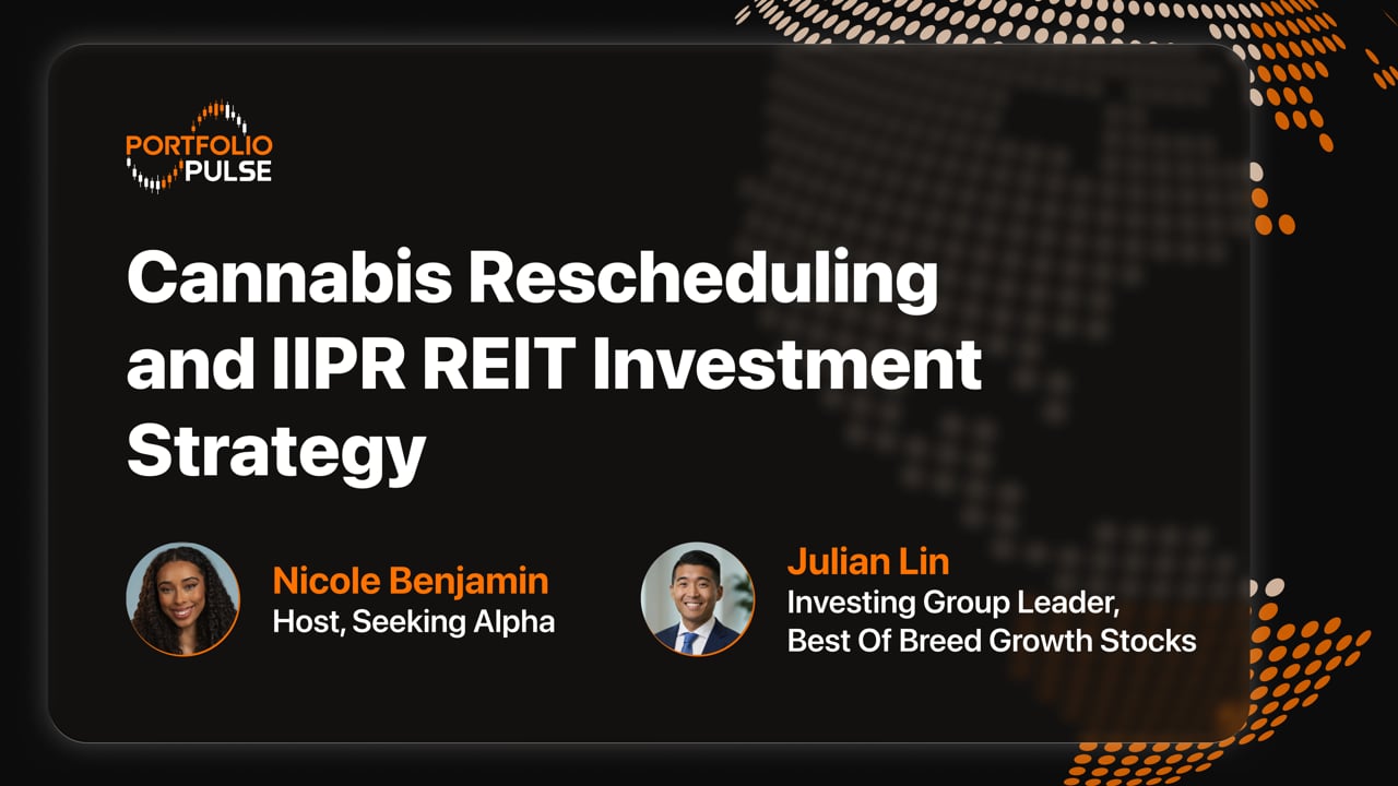 seekingalpha.com - Seeking Alpha Videos - IIPR Stock: 16% Yield & Cannabis Rescheduling Explained