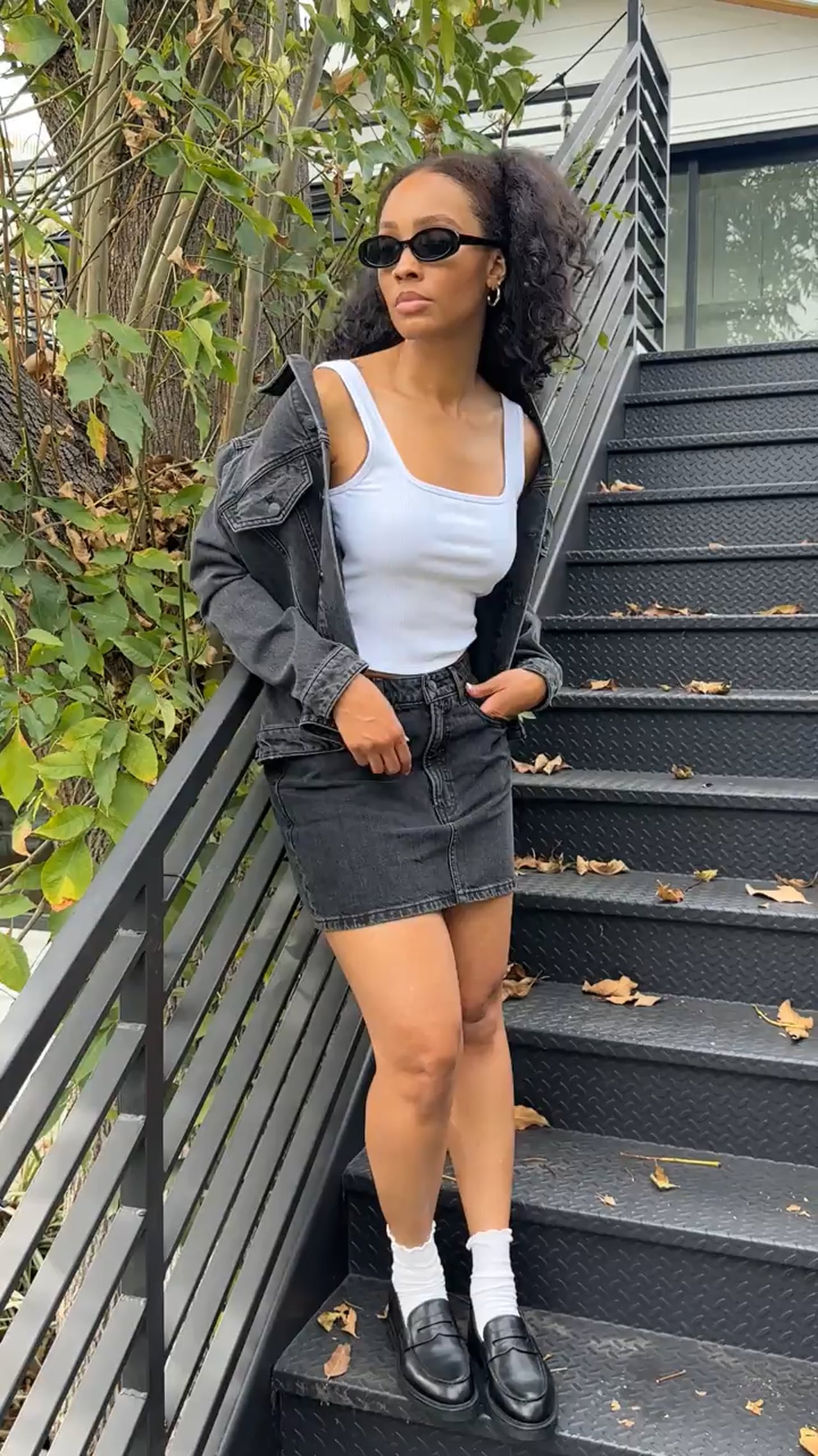 Relaxed Denim Jacket - Fabletics