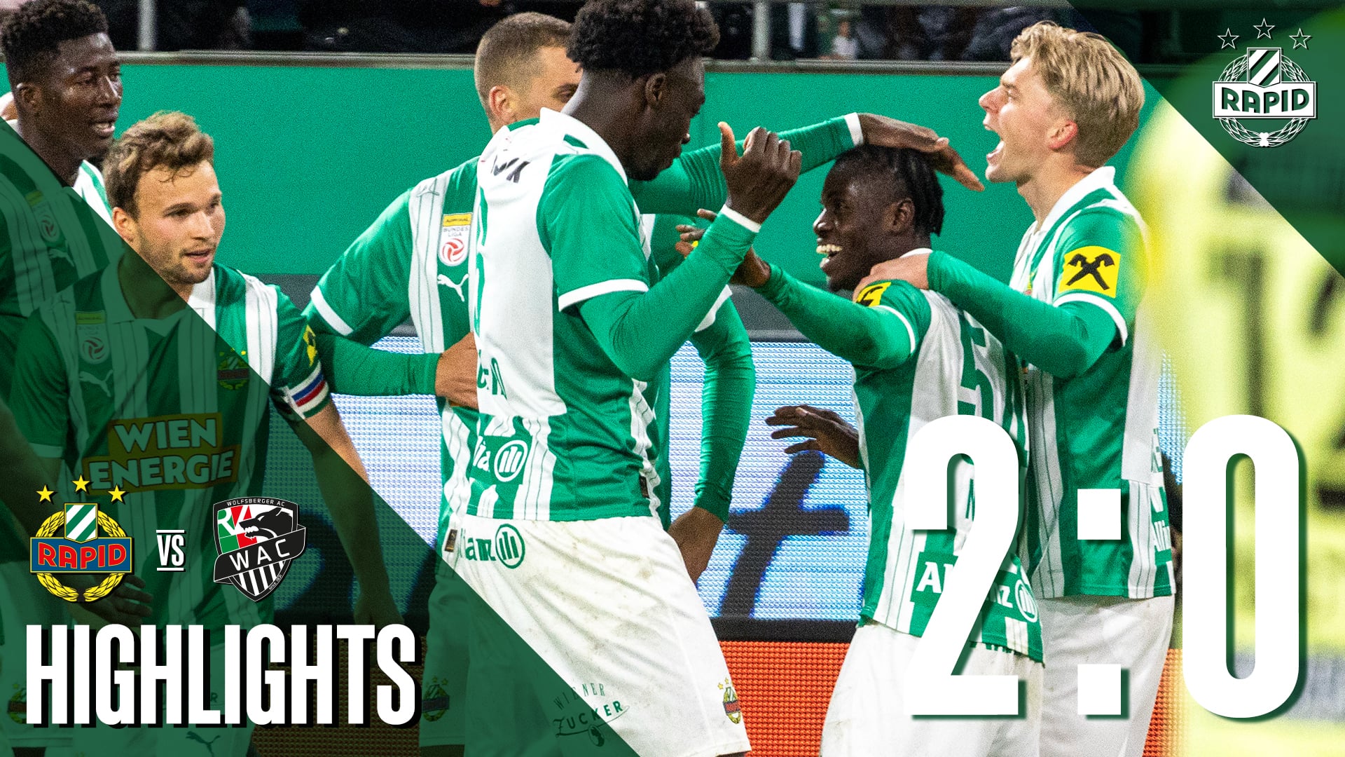 Highlights: SK Rapid – Wolfsberger AC | 21.02.2026
