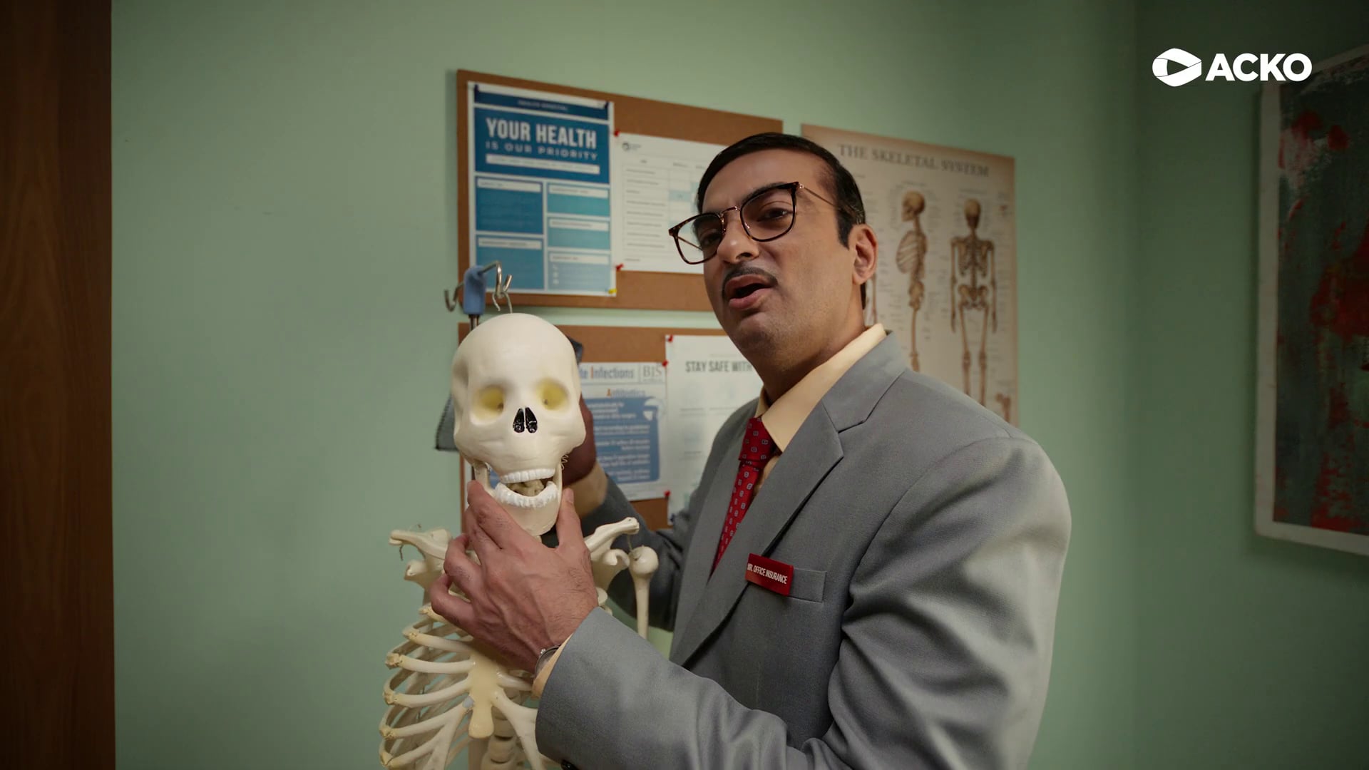 MRI X-Ray Specialist Sorry, Not Covered �  Office Insurance Gone Wrong  ACKO Health Insurance - ACKO India (1080p, h264, youtub