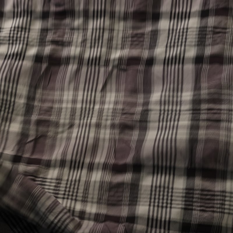 Vidéo: Toile de coton & viscose – Carreaux gris