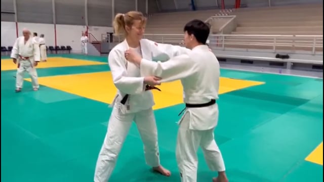 Uchi-mata frontale / Yagura-nage