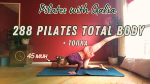 288 Pilates Total Body + ball /45 min