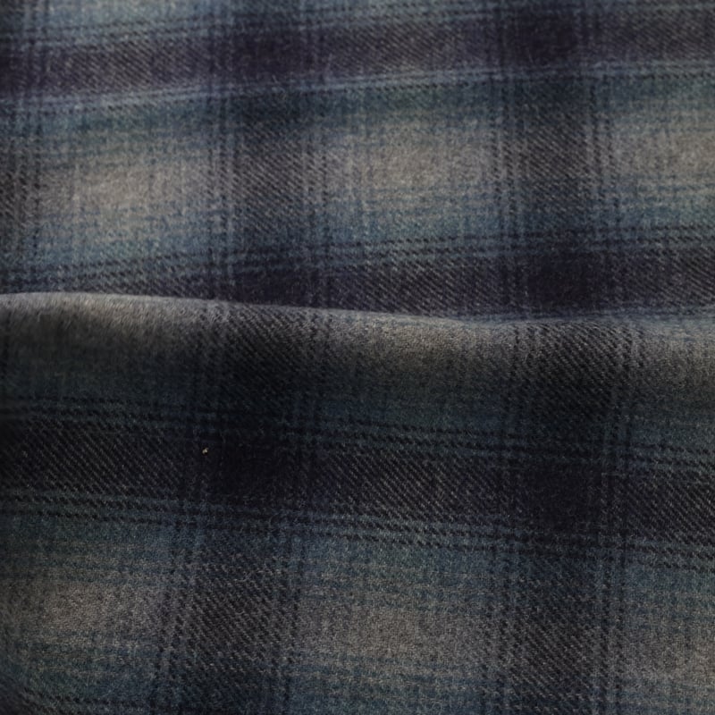 Vidéo: Tweed de laine - Carreaux bleu & gris