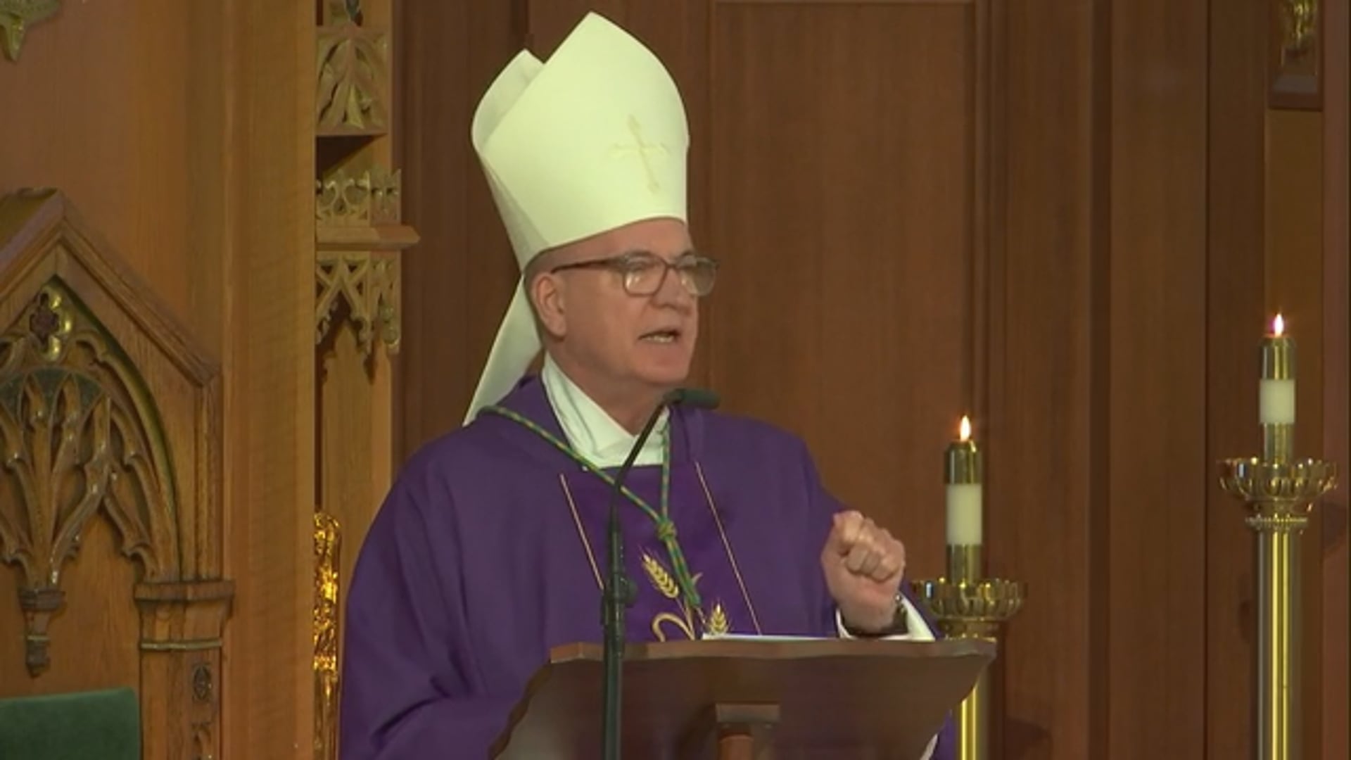 Bishop John Barres' Homily for the First Sunday of Lent