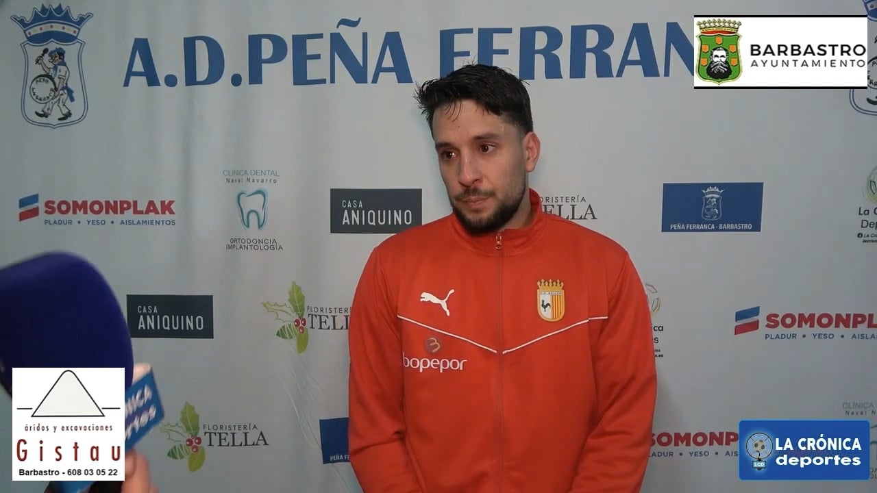 JAVI FRANCO (Jugador Gallur) Peña Ferranca 1-2 CD Gallur / Jor. 21- Preferente Gr 1