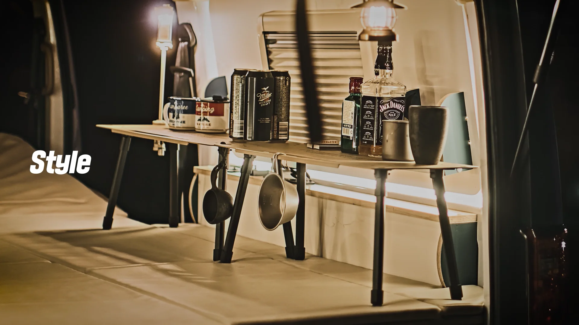 Cargo Master Shelf Table - Grey | Harvey Norman