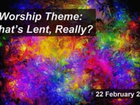 Worship for February 22, 2026